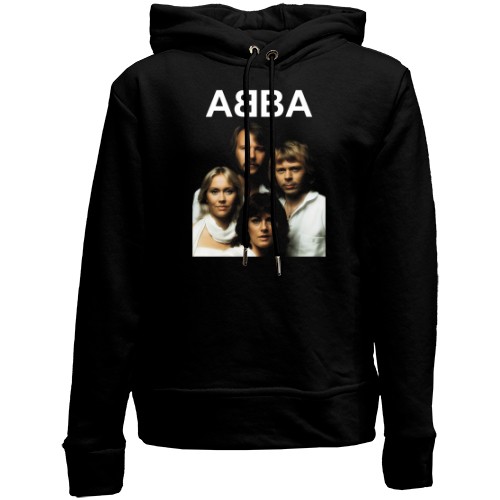 Дитячій худі без флісу із портретом учасників гурту ABBA та логотипом