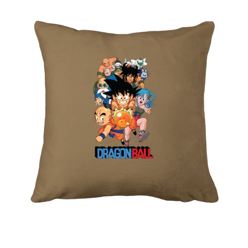 Подушка с героями аниме «Dragon Ball» и Сон Гоку с жемчужиной дракона
