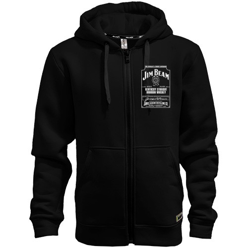 Худі на блискавці jim beam