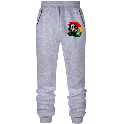 Штаны из футера без начеса с Bob Marley (2)