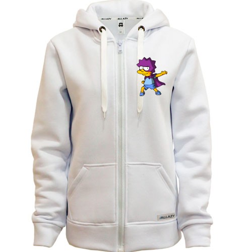 Худи на молнии Batgirl Simpson