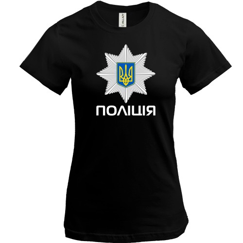 Футболка с лого национальной полиции (2)