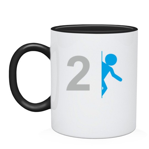 Чашка Portal 2 (лого)