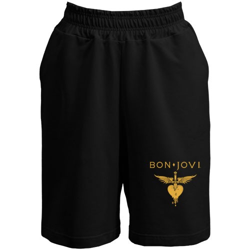 Шорты Bon Jovi gold logo