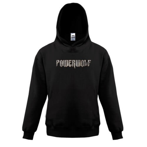 Дитяча толстовка з логотипом рок-гурту Powerwolf