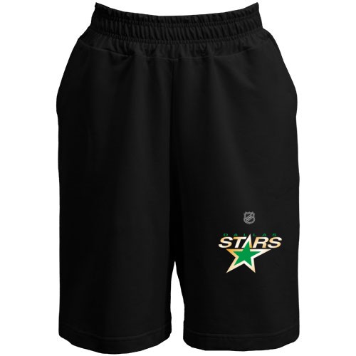 Мужские шорты с логотипом NHL, надписью «Dallas Stars» и большой зелёной звездой