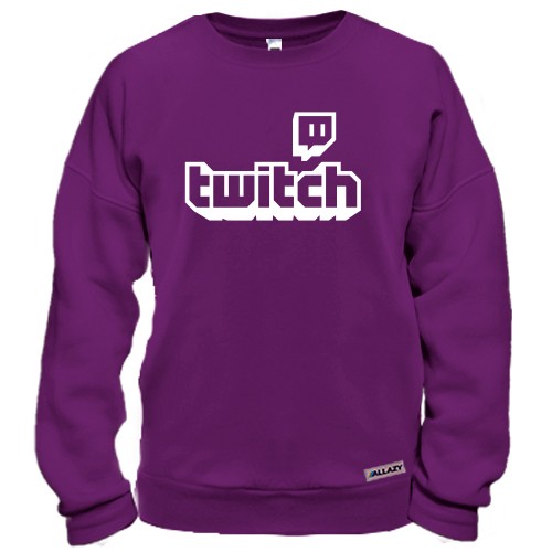 Світшот з голографічним логотипом Twitch