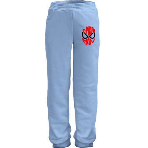 Дитячі штани із маскою Людини-павука з напису «SPIDER MAN»
