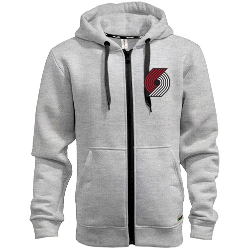 Чоловіча толстовка на блискавці Portland Trail Blazers