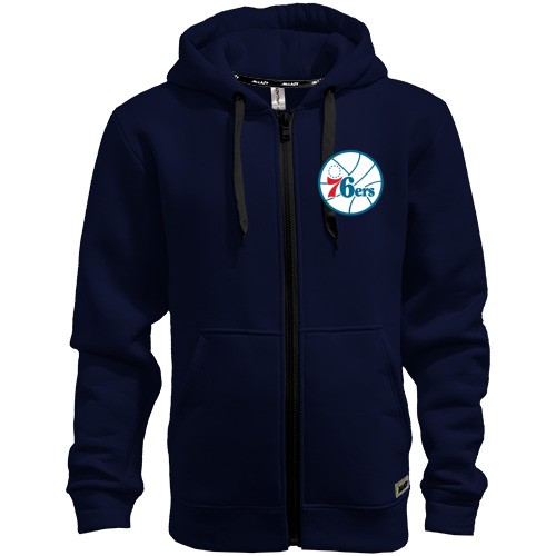 Худи на молнии Philadelphia 76ers
