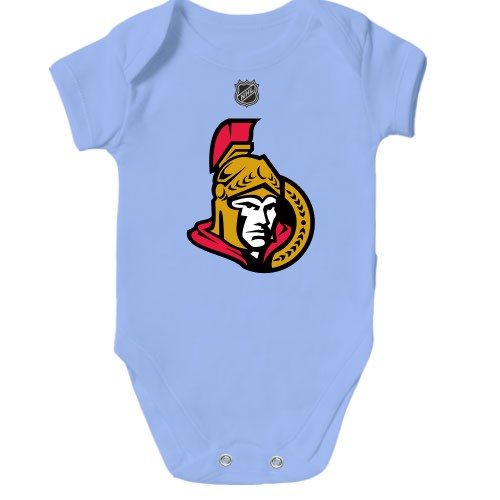Детский боди с логотипом хоккейного клуба «Ottawa Senators» и эмблемой NHL