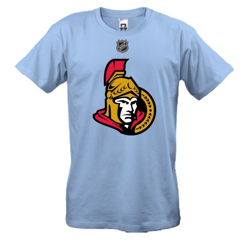 Чоловіча футболка з логотипом хокейного клубу «Ottawa Senators» та емблемою NHL