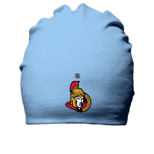 Хлопковая шапка с логотипом хоккейного клуба «Ottawa Senators» и эмблемой NHL