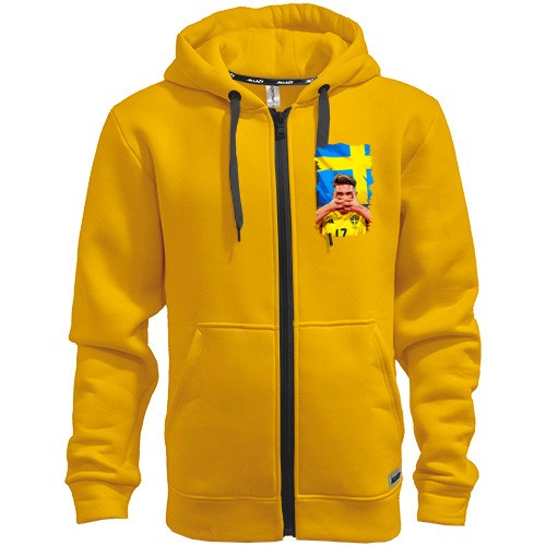 Мужская толстовка на молнии Viktor Gyökeres