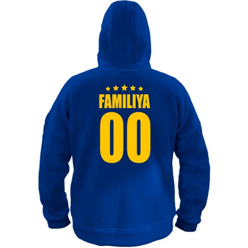 Худи фамилия и номер со звездами