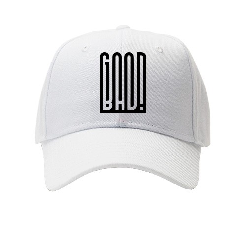 Дитяча Кепка з оригінальним написом-ілюзією «GOOD / BAD!»