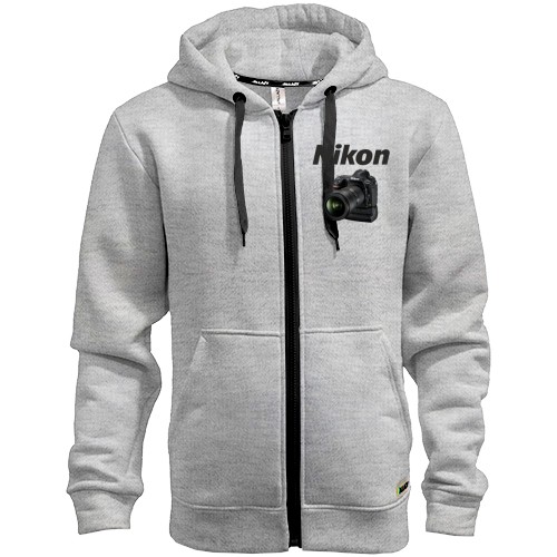 Мужская толстовка на молнии Nikon D850