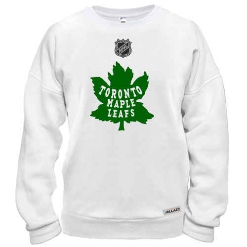 Свитшот с логотипом хоккейного клуба «Toronto Maple Leafs» и эмблемой NHL
