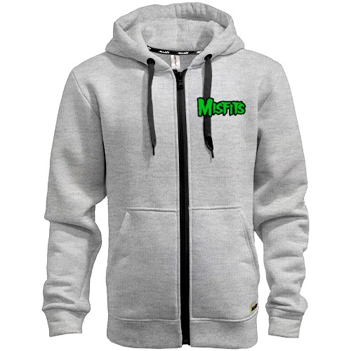 Мужская толстовка на молнии The Misfits Logo