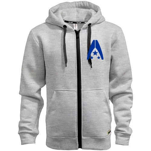 Чоловіча толстовка на блискавці Mass Effect Alliance