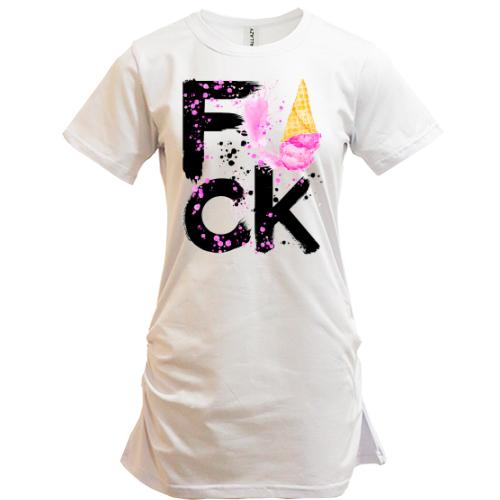 Туника F_ck Ice Cream (black)