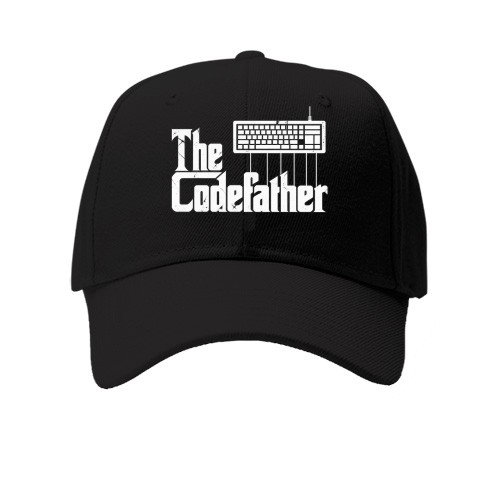 Детская Кепка с надписью «The Codefather»