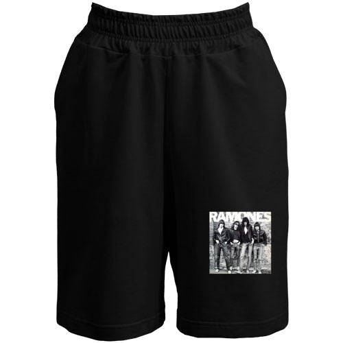 Чоловічі шорти Ramones Band чб