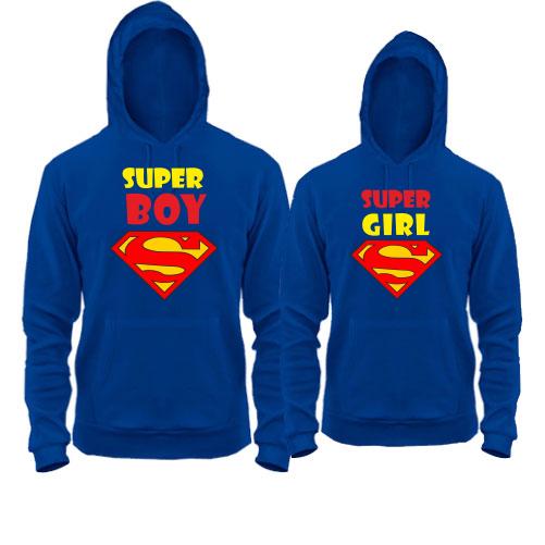 Парные худи Super-boy&Super-girl-2