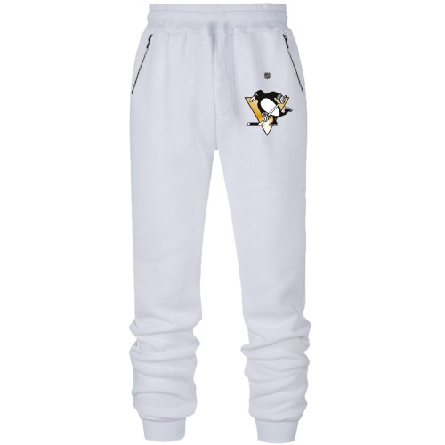 Чоловічі штани на флісі з логотипом хокейного клубу Pittsburgh Penguins