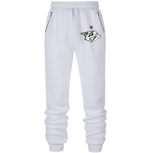 Чоловічі штани на флісі із логотипом хокейного клубу Nashville Predators та емблемою NHL
