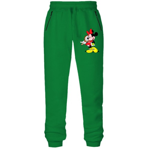 Жіночі штани на флісі Minnie Mouse теніс 2