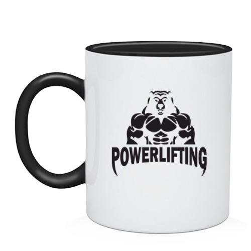 Чашка Powerlifting bear