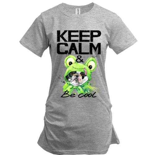 Туника с Бостон-терьером 