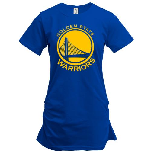 Подовжена футболка Golden State Warriors (2)