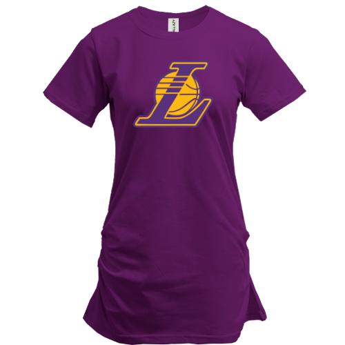 Подовжена футболка Los Angeles Lakers (2)