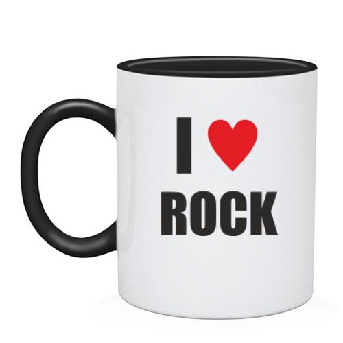 Чашка  I love Rock