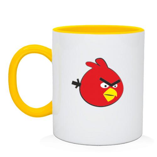 Чашка Красная птица