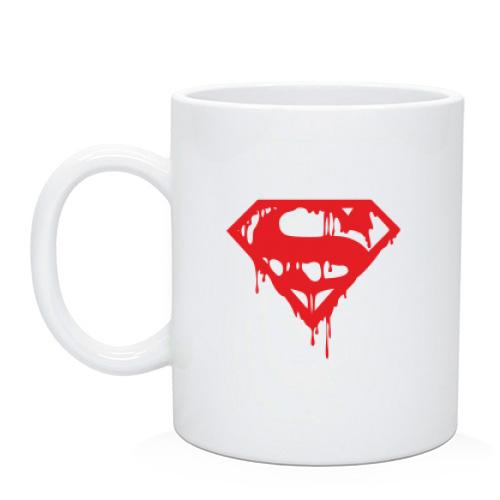 Чашка кривавий супермен