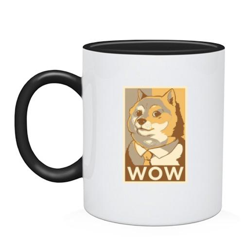 Чашка wow doge