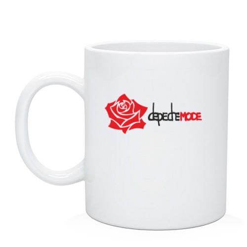 Чашка Depeche Mode red Rose