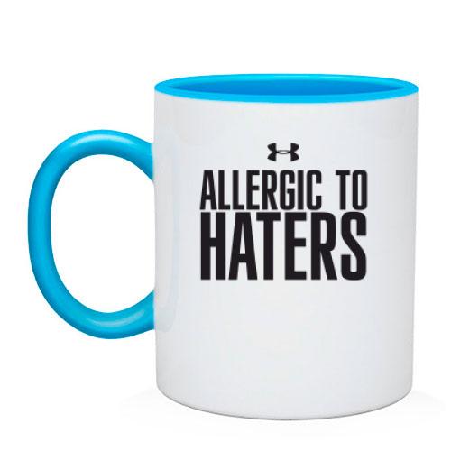 Чашка Allergic to haters