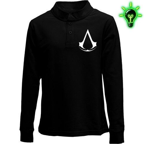 Детский лонгслив поло Assassin (G)