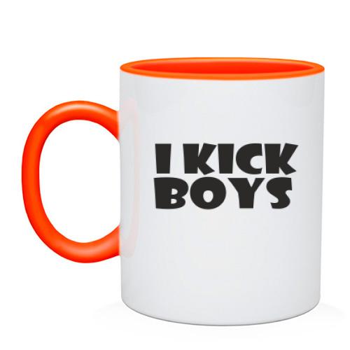 Чашка I KICK BOYS