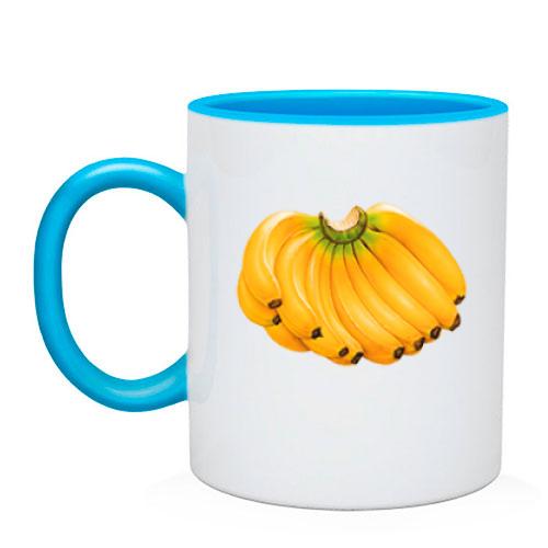 Чашка с бананами