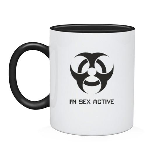 Чашка Sex active