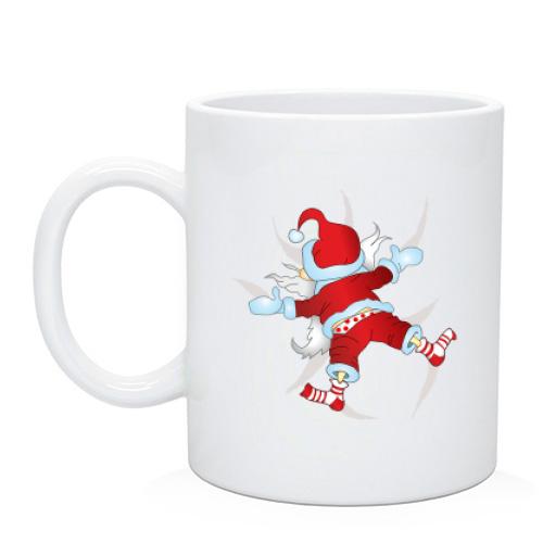 Чашка з Санта Клаусом
