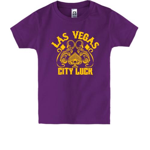 Дитяча футболка Las Vegas City Luck
