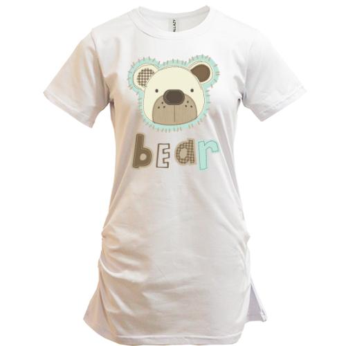Подовжена футболка Bear