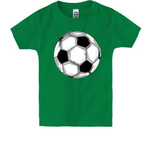 Детская футболка Футбольный дворовой мяч
