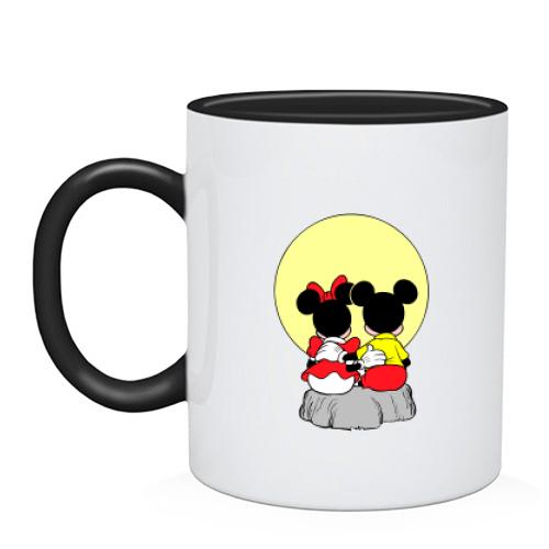 Чашка Mickey та Miney Mouse
